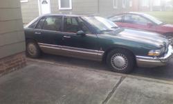 94 Buick Park Avenue Ultra Grand Touring. Came from the factory with every available option for that year. It's the 3.8 sc motor. It has all leather interior, dual power seats, power windows, power locks, passenger climate control, steering wheel radio