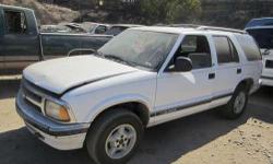 Dismantling: '97 Chevrolet S10 blazer
We are dismantling this '97 Chevrolet S10 blazer
4.3 engine 4 wheel drive automatic transmission
Inventory REF #748
Vehicles photographed on arrival, may currently be further dismantled.
View Our Complete Inventory of