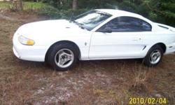 1997 Ford Mustang V6 A/T P/W 127K Mil Good Caondition for more info go to www.affiliates4you.org