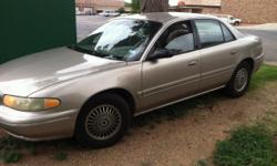 1999 Buick Century with 3.1 motor.
Excellent interior maintenced regularly ! Great car for travel or just to get around town. Cold AC near new tires. If needing more&nbsp;info or pics please text me.&nbsp;
85000 miles&nbsp;