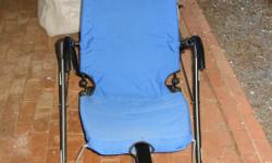 Ab Lounge Sport, royal blue, exc. cond. , like new.
