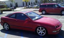 94 Integra , 17 inch rims , air intake , low pro tires , brand new transmission , engine completely rebuilt last year , tinted windows , 5 speed Manuel transmission interior is still like new. Sunroof and many more extras.
