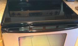 We have an awesome Admiral Electric Stove that we are selling for only $350!! Its glass top and is in great working condition. Very clean oven. We are looking to sell it by the end of June, so please contact us soon because its sure to sell fast. We live