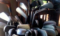 I am liquidating my collection of hundreds of antique hickory and classic steel shaft woods, irons, putters, chippers and memoribilia.
Most of the collection is shown on www.GeorgiaMountainTraders.com.
Motivated seller.
Prices are negotiable.
Texting