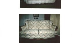 Too good to pass up. Loveseat and Couch, traditional style. In excellent condition, clean, beautiful, and elegant.
Couch measures- 6'3" x 2'5"x2'9". Loveseat measures- 2'9"x 2'5" x 2'9". Can be sold separately.
Phone 541-688-4013.