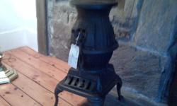 POT BELLY WOOD STOVE POLO #9 26" HIGH GREAT CONDITION
