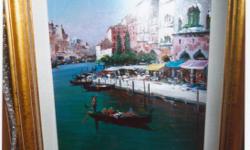Title: Venice&nbsp;&nbsp;&nbsp;&nbsp;&nbsp; Oil /Canvas Medium&nbsp;&nbsp; Artist: Iannicelli&nbsp;&nbsp;&nbsp; Edition No: 1/1&nbsp; Biography: Giuseppe Iannicelli was born in Naples, Italy in 1957, where he still lives and works. He studied painting at