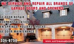 Is your garage door giving you a hitch? Austin Garage Door Experts are here to help you out. We are a renowned garage door expert in Austin who provide you with 24/7 emergency services even on weekends and holidays. We have a team of well-trained experts
