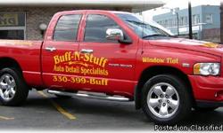Here at Buff-N-STUFF we do Paint & Body work,Welding & Light fabrication. We also do Complete detailing,Engine Steams,Free pick-up and delivery,Undercoating,Waxing,Mud flaps,Sun roofs,Interior steams and Custom striping & other stuff!
WINDOW TINTING!
We