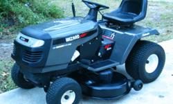 AYP/WIZARD (Same as craftsman),16hp BRIGGS VANGUARD V-TWIN,42"_CUT,AUTOMATIC HYDRO TRANSAXLE,LAWNMOWER JUST SERVICED,MULCHING KIT INSTALLED,RUNS,CUTS & LOOKS EXCELLENT,OWNER'S MANUAL INCLUDED $650
(561)688-3000
