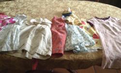 Box of baby girl clothes..summer,&nbsp;sizes from 12 months to 3t