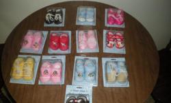 I have 12 diffrent styles of baby shoes for boys in girls