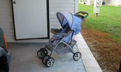 Like new stroller used a few times when grand baby came to visit.