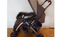 Baby Stroller (Safety first)....excellent condition..folds easily and convenient to carry....Comes from a clean home, no pets, non-smoking....price negotiable...Plz email or call 6473428774