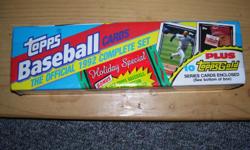 FACTORY SEALED, NEVER OPENED, MINT
1990 Bowman-528 cards - $20.00
1992 Topps-Holiday Special w/9- 1993 pre production sample cards, 10 topps gold cards included - $20.00
1993 Topps- Complete Set Series 1 & 2 w/bonus of 9-1994 pre production sample cards,