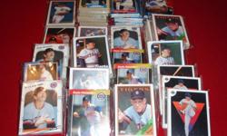 11 Different sets of cards. Many duplicates. Many different years - 1986, 1988, 1990. Others as well.