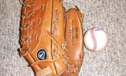 Baseball Glove and Ball
785-272-3354
Great Condition, Size 12.5, $10.00