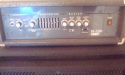 Bass Amplifier ( Crate )&nbsp;BX 220H, &nbsp;550 Watts, 150 Watts @ 8 ohms, 220 Watts @ 4 ohms, Duel speaker jacks, Excellent Shape $ 100.00
Call: Lane Bouquet
Home: 832-932-3176
Cell: 225-244-1517
&nbsp;
&nbsp;