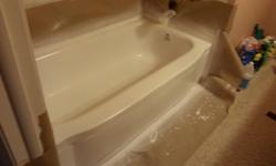 Thinking of updating those old bath or kitchen surfaces? Or maybe your getting tired of looking at scratched, dingy, beat up surfaces? We can make them look brand new for a fraction of the cost. Bath tubs, tile, surrounds, cabinets, countertops,