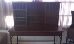 very beautiful writing/computer desk with a file cabinet that opens from the top and a very nice bookshelf all items are BRAND NEW just out of the boxes all matching cherry wood if interested please email or call anthony at 623 202 2185 $625 for all 3pcs