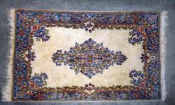 BEAUTIFUL PERSIAN KERMAN RUG For Sale in Excellent Condition @ $250.00
Measures 60" x 35" at Only $250.00 (Compare for new at over $2,000.00!!!
I have five (5) of these rugs that I must sell ASAP all matching similar color pattern and size.
Buy all five