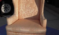 You will be proud to have this beautiful Queen Anne style wing back chair upholstered in rich linen blend. Sit in style with a wingback chair that exudes comfort and sophistication. The Country Luxe chair features a contemporary classic look that will go