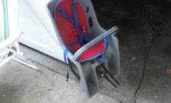 I have a Bell child carrier bycycle seat in excellent condition. Call 386 868-7970