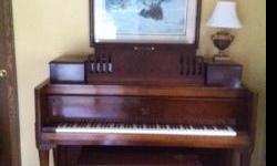 THINK HOLIDAYS !!
GREAT CONDITION, UPRIGHT PIANO,&nbsp; SECOND OWNER.&nbsp;&nbsp; ORIGINAL IVORY KEYS.
SERIOUS BUYERS ONLY, PLEASE
PAULETTE
--
&nbsp;