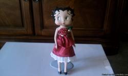 Betty Boop (Jointed) PORCELAIN Doll in perfect condition.