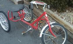 E-Z ROLE TRAVLER 3 WHEEK BICYCLE FOR SALE 50.00 CALL ASK FOR DUANE&nbsp;&nbsp; 423 538 8364