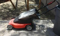 Black and Decker Light weight Electric Lawn Mower in Great condition.