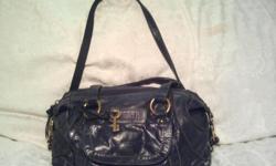 you pay shipping and handing black bag by fossel very soft black leather med bag &nbsp;shoulder &nbsp;strap or handbag