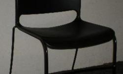 black plastic stacking chair 3/SC0379E-0381E ...Look at the other thousands of items we have and do http://www.liquidatedstuff.com