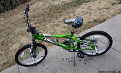 Bmx chaos bike great condition only rode twice won it from a fishing tournament brand new both set of pegs and front and back brakes message me for images @ #2098149464