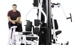 Body-Solid Home Gym
If maximum strength and a weight room full of workout options is what you want in a minimum amount of space, then try the EXM3000LPS on for size. This multi-station workhorse provides health club quality strength training for up to