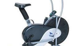 The Body Rider Fan Bike BRF700 features a fan wheel which provides a gentle breeze as you exercise. Dual-action handlebars provide upper body workout. Tension easily adjusts with the turn of a knob. Digital display shows Time, Speed, Distance, and