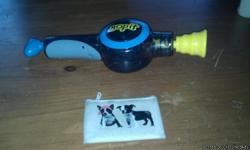 Bop it for sale in good shape hardly ever used asking price is $1.00 still looks brand new. Change purse has a picture of two dogs on it asking price is. 50.