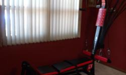 BOWFLEX PR1000 HOME GYM
EXCELLENT CONDITION-RARELY USED
BELT & MANUAL INCLUDED
&nbsp;