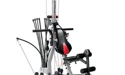 Bowflex Xtreme 2 SE, EXCELLENT Condition, with 210 pounds of resistance rods, leg extension, AB harness, and multiple attachments.