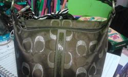 I paid 150 for this purse. I have never used it. I think it is such a cute purse its just i have a lot of stuff i carry around all day so i never use tiny purses. this is great for a lady who like coach and loves littler bags. i really need the money for