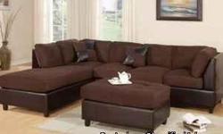 ------------DON'T MISS OUT ON THESE AWESOME SAVINGS!!!!!!
.
BRAND NEW MICROFIBER SECTIONAL SOFAS & OTTOMANS!
GREAT OFFER PRICE!
PRICE - $449
call 858-519-6050
we deliver!!