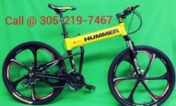 If you're looking to get a great looking and top quality bike for fitness or for just getting around town, the Hummer MTB is just an ideal choice for you! This bike is designed to perform solidly, whether you're racing down the road at top speeds or just