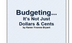 Learn why Budgeting is not just dollars and cents with this 68-page paperback. &nbsp;You're guided through creating a budget - simple or complex. &nbsp;Also learn about the budgeting frame of mind as you're taken through the process of forecasting,
