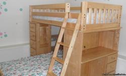 Child outgrown. Bunk beds with matress.