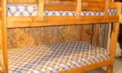 nice bunkbeds, very sturdy, clean,use for adults or children. $249 OR BEST OFFER. 920-429-1010.