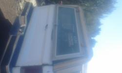 aluminum camper shell 100.00&nbsp; 928 713 9869&nbsp; ok condition&nbsp; its on a ford truck now full size long bed