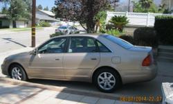 2001Toyota Avalon XLS, first and only owner, milage 151,400&nbsp;fully loaded, leather seats, power windows and&nbsp;mirror, dealer maintained services, sun roof,&nbsp;dessert sand exterior color; beige interior, and top of the line features.
