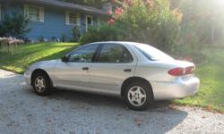 4 door Chevy cavalier. Good condition with new brakes and tires.
