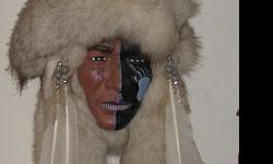 This is a carved American Indian mask in very good condition
