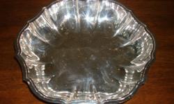 Beautiful Chantilly Bowl, Silver Plate, Unused